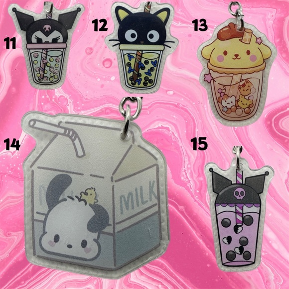 Cutie Drink KBK Keychains - Picture 4 of 9